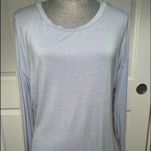 Light blue long sleeve shirt